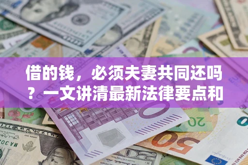 武汉借的钱，必须夫妻共同还吗？一文讲清最新法律要点和避坑指南