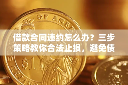 武汉借款合同违约怎么办？三步策略教你合法止损，避免债务危机升级