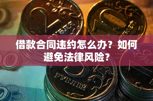 武汉借款合同违约怎么办？如何避免法律风险？